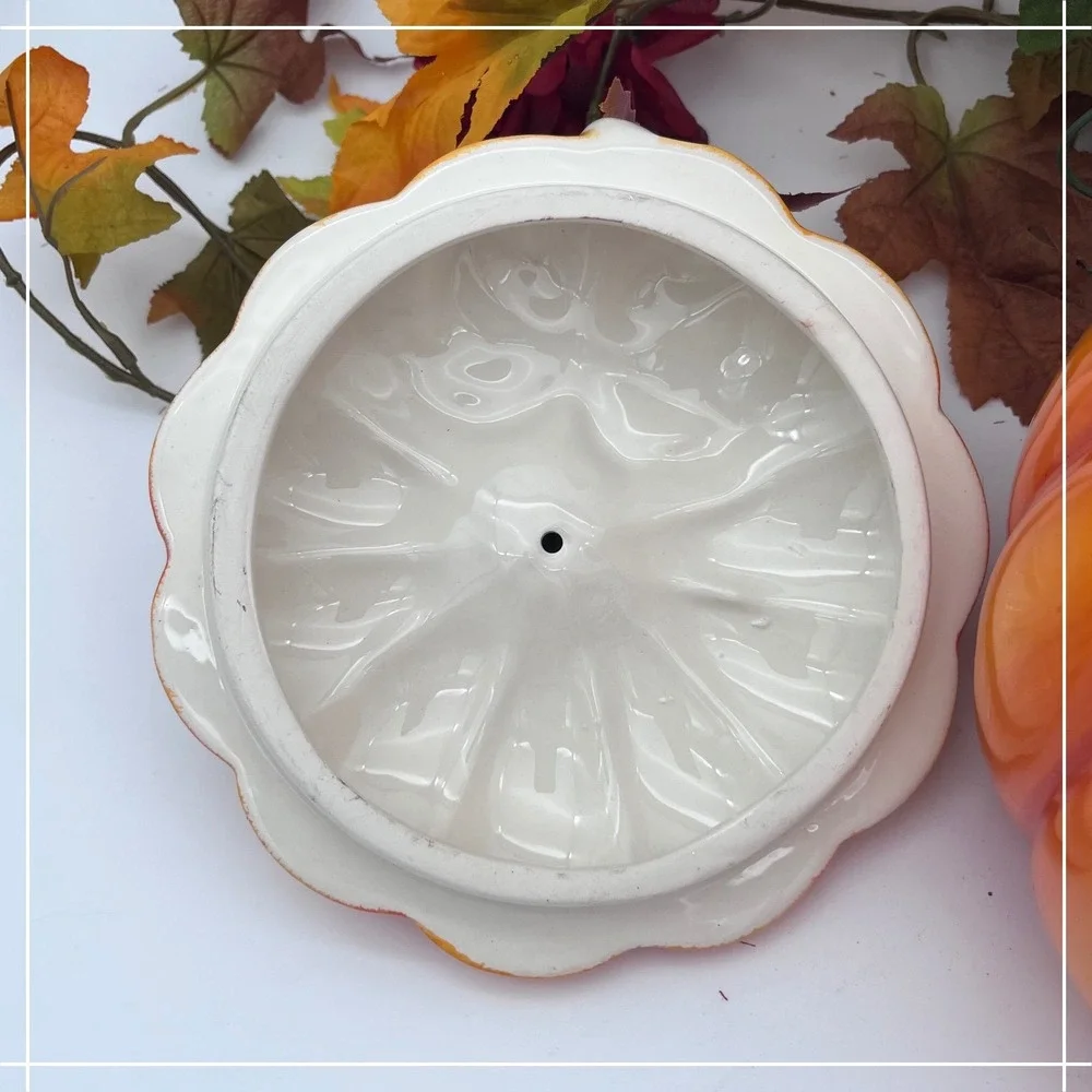 Unbranded Pumpkin Cookie Jar Women OS Orange Good Ceramic Harvest Fall Decor